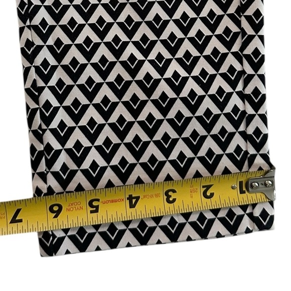 White House Black Market Slim Ankle Pants Womens Size 6R Geometric Print - Picture 10 of 16